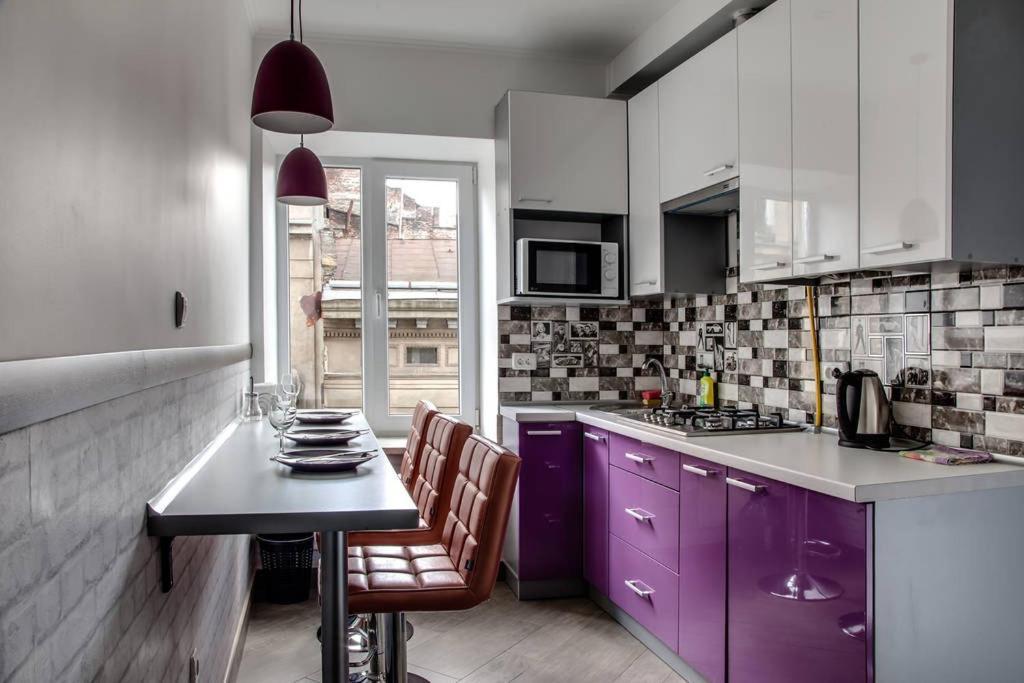 Romantic - центр львова , з видом на місто Apartment *